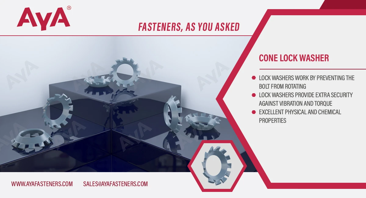 Cone Lock Washer advantage