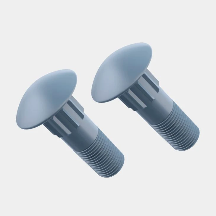 Round Head Ribbed Neck Bolt